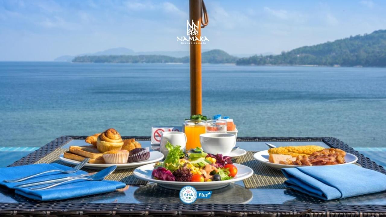 Namaka Resort Kamala Exterior photo Breakfast at the beach