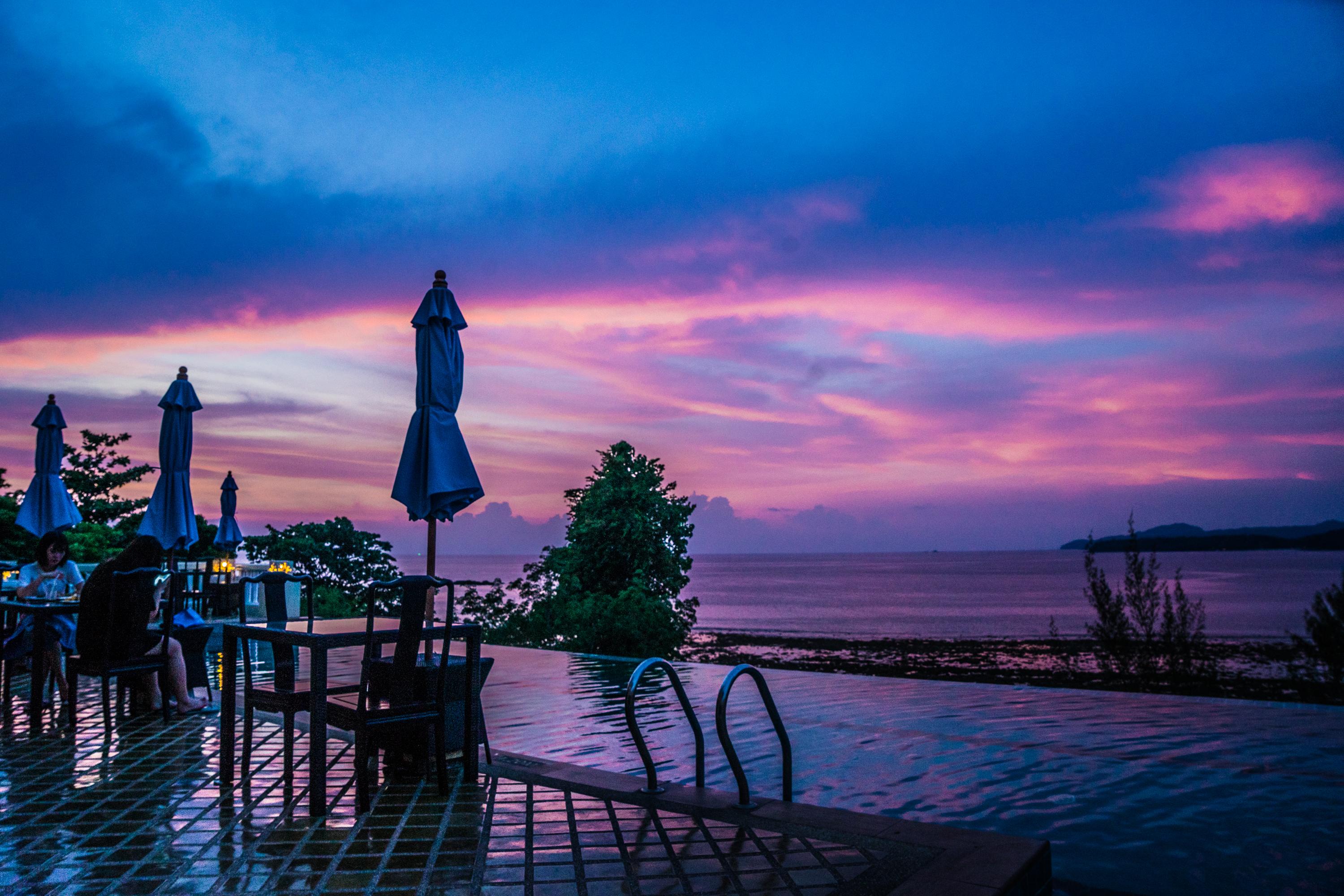 Namaka Resort Kamala Exterior photo Sunset at the beach