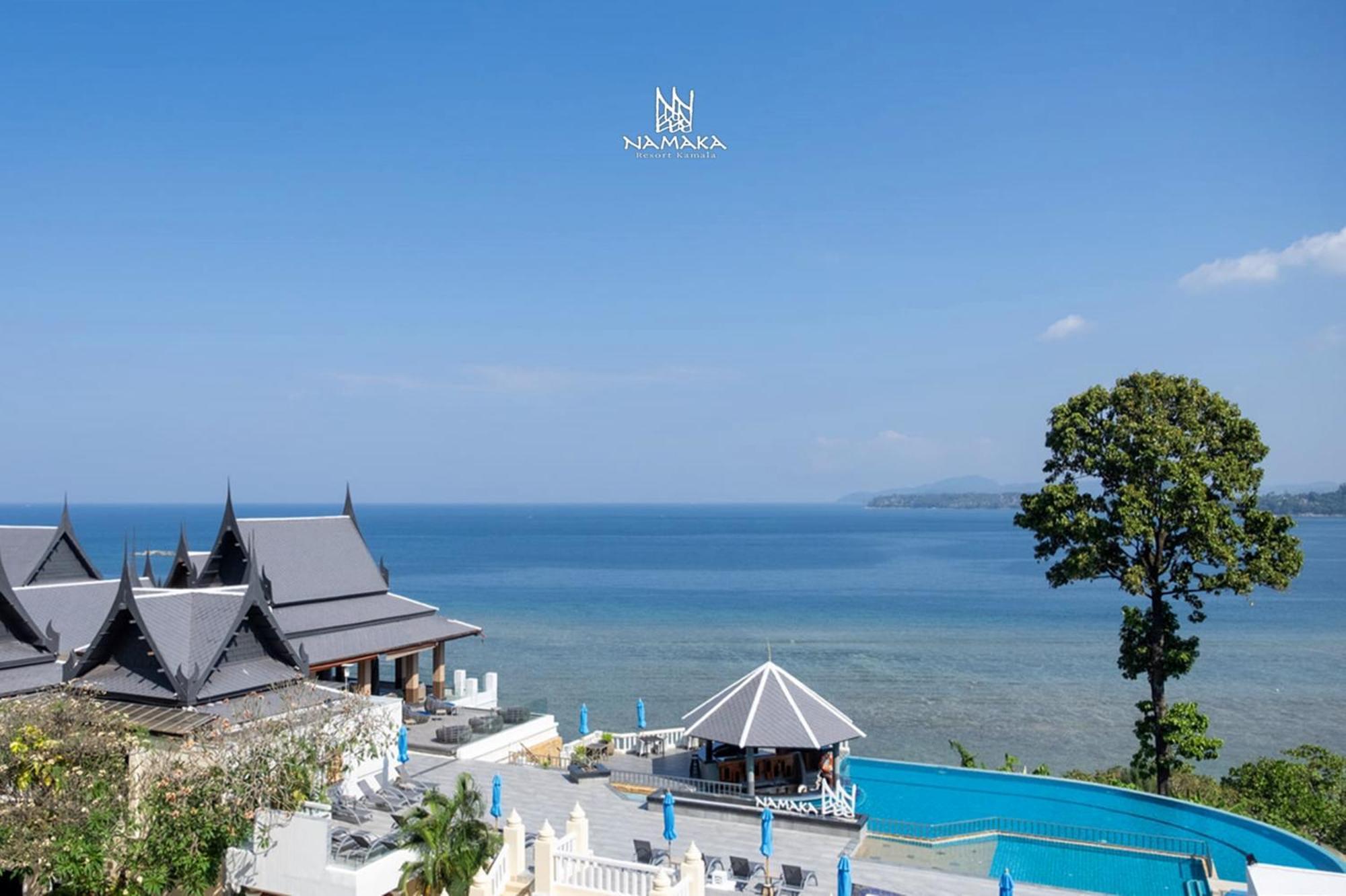 Namaka Resort Kamala Exterior photo View of the Andaman Sea from the hotel